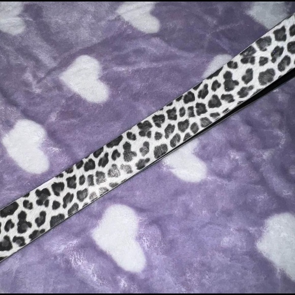 vintage y2k cheetah print sparkly belt - Picture 5 of 5